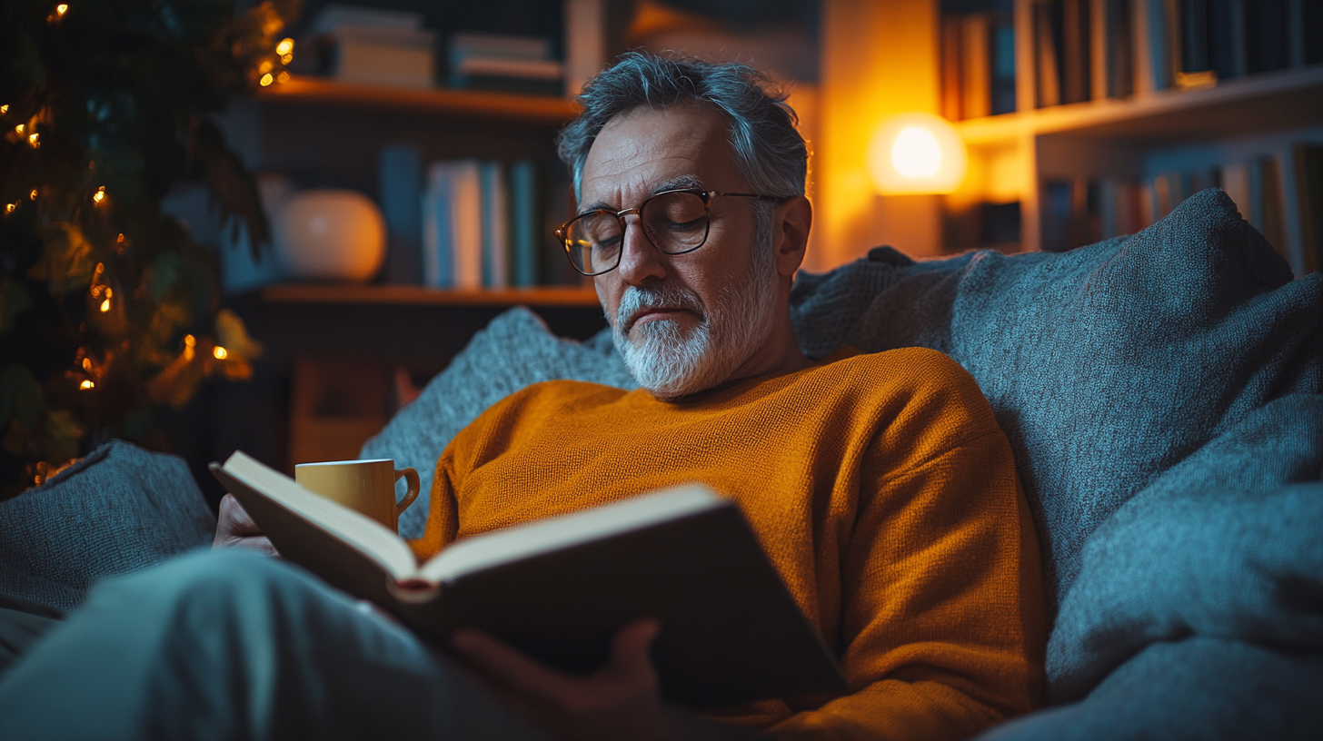 Чоловік планує свій день